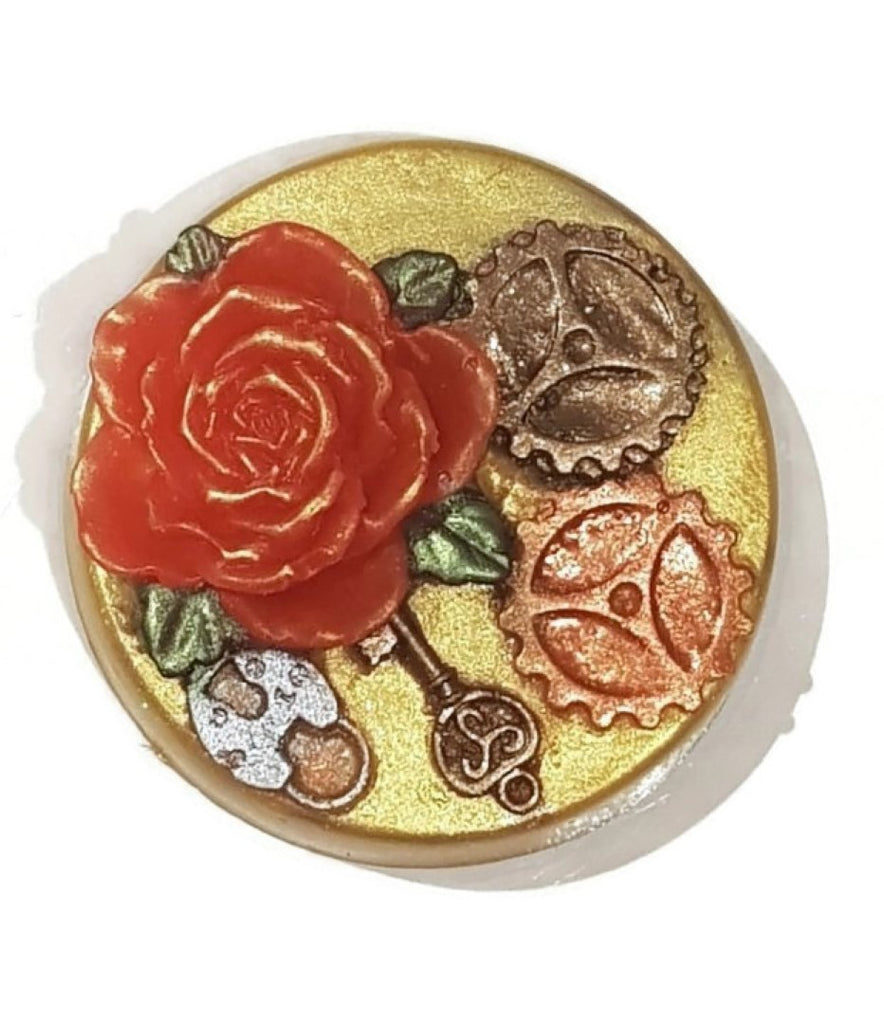 Steampunk Rose Silicone Mould