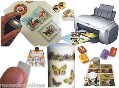 Laser Clear Water Slide Decal Paper