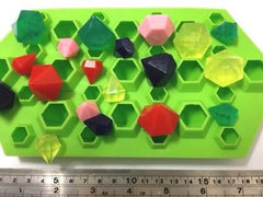 Diamonds Jewels (27 Cavities) Silicone Mould