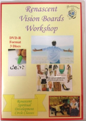 Vision Boards Correspondence Course Workshops on DVD