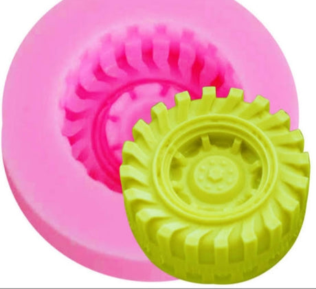 Wheel Tyre Truck Silicone Mould (Larger Sized)