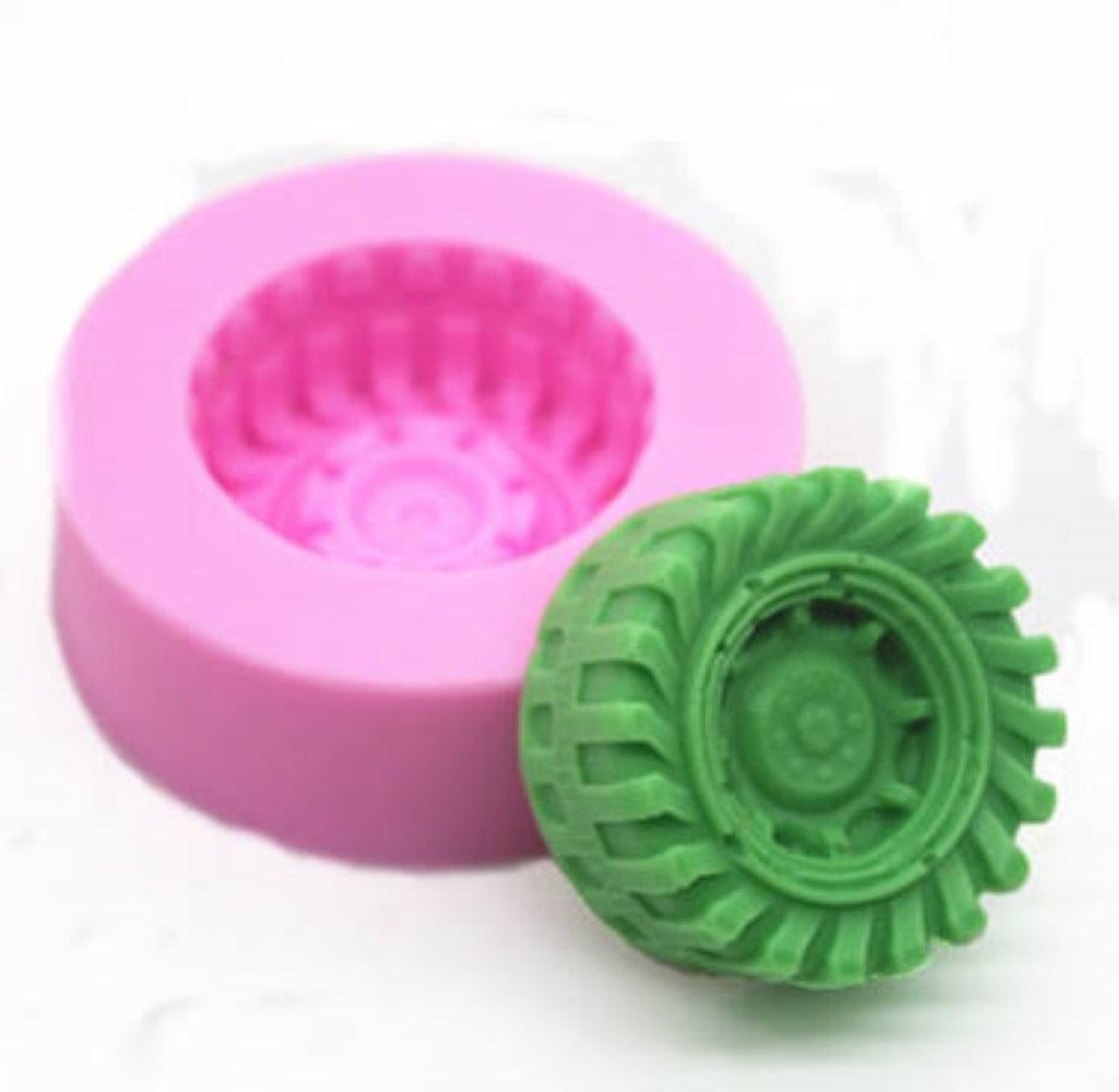 Wheel Tyre Truck Silicone Mould (Larger Sized)