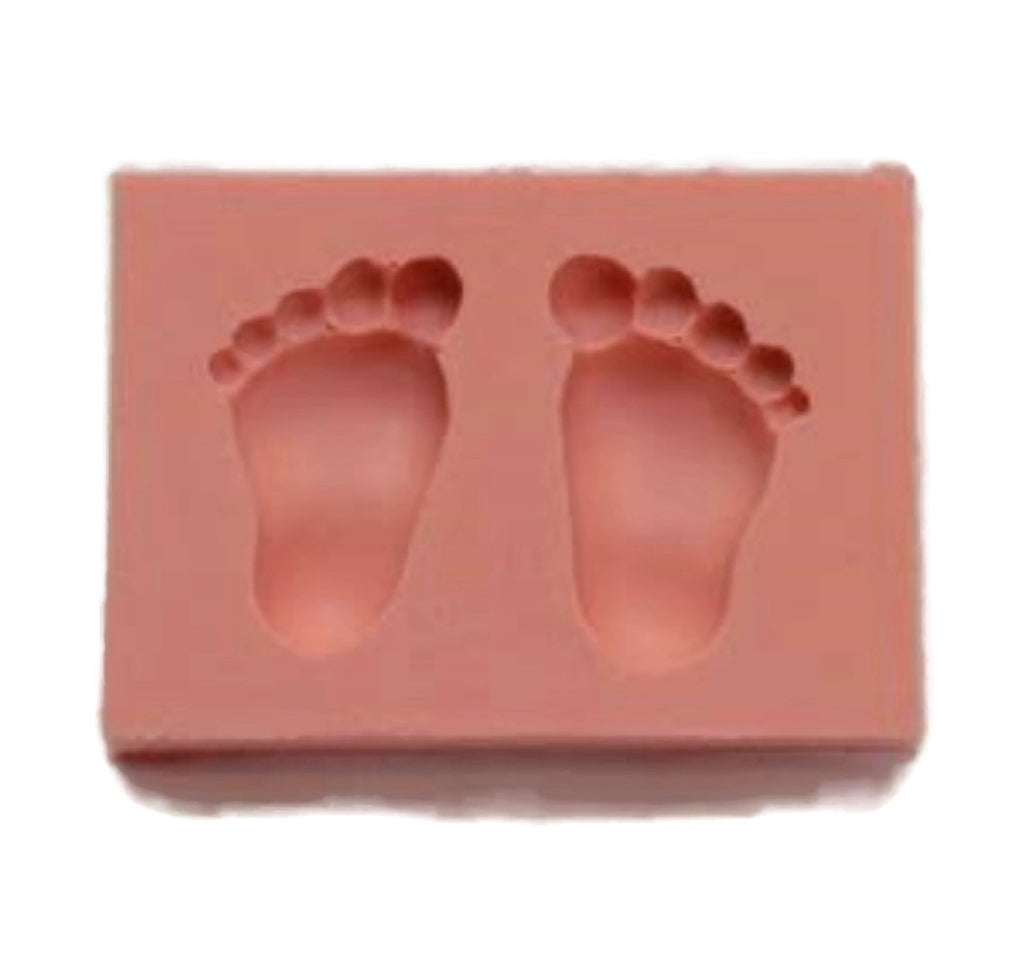 Baby feet silicone online mold