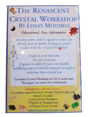 Crystal Healing Correspondence Course Workshop on CD