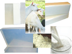Goats Milk MP Soap Base 1KG (SLS/SLES Free, Added Oils)