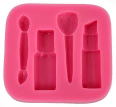 Makeup (4 cavity) Silicone Mould