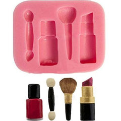 Makeup (4 cavity) Silicone Mould