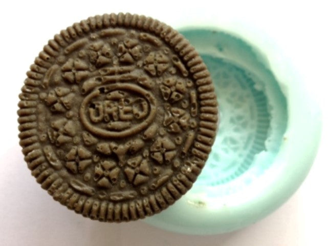 Chocolate Cookie Round Biscuit Silicone Mould