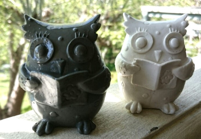 Owl Reading Silicone Mould OVERSTOCK SPECIAL