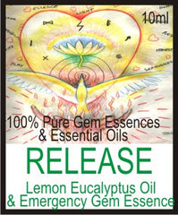 Release Essence Oil (Lemon Eucalyptus, Emergency Blend)
