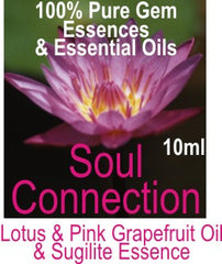 Soul Connection Essence Oil (Lotus, Pink Grapefruit, Sugilite)
