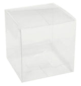 Clear Cube, Square Box with Black / White Insert Stage