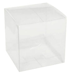 Clear Cube, Square Box with Black / White Insert Stage