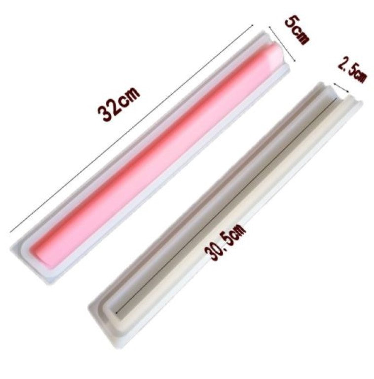 Tube ROUND 3D long Embed Silicone Mould